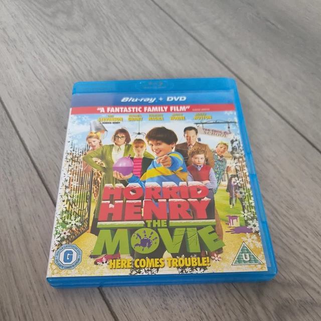 HORRID HENRY - The Movie (DVD, 2011) (Blu Ray disc missing) £1.50 ...