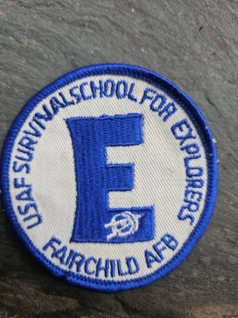 Explorer Survival School Patch Fairchild AFB WA 1960s Military