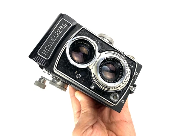 Rolleicord V B TLR Kamera mit Schneider-Kreuznach 75mm f/ 3,5