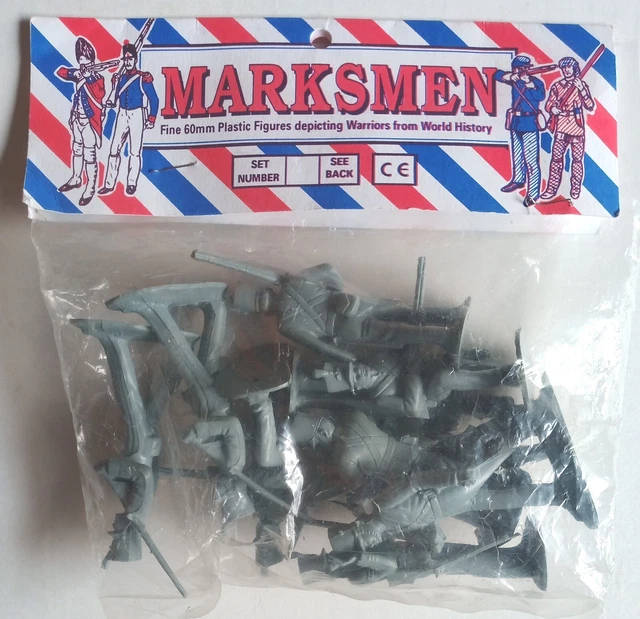 Soldats Marksmen London 1/32 (60mm) - Infanterie US WW1 1917 - Neufs Sous Blister
