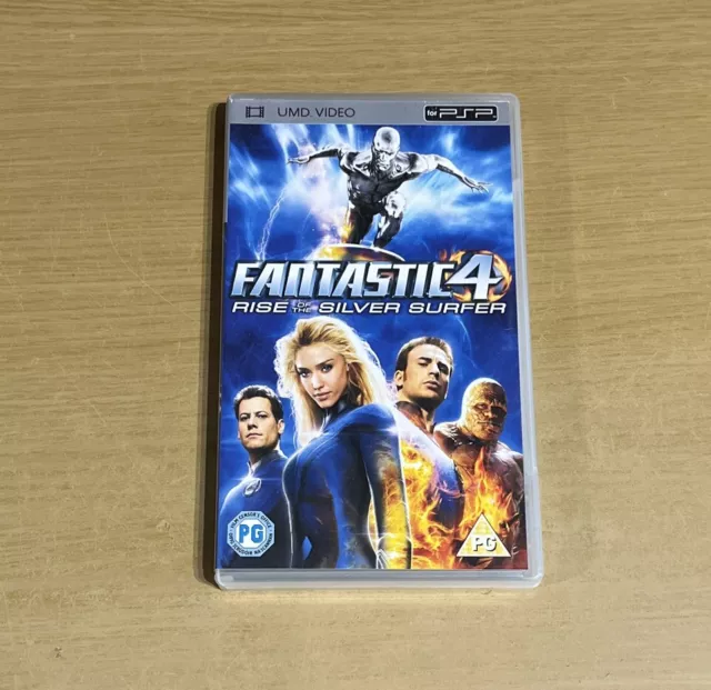 Fantastic 4 Double Pack UMD PSP Movie PlayStation Portable Boxed 🇬🇧