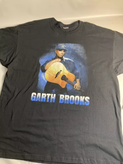 Garth Brooks tour Man Against Machine 2015 black shirt X Large