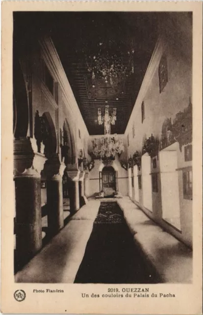 CPA AK MAROC OUEZZAN Un des couloirs du Palais du Pacha (10866)