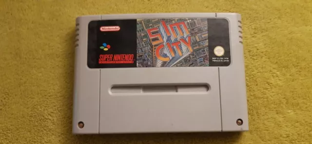 Jeu Nintendo SNES Super Nintendo Sim City Loose