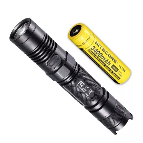 Nitecore P12 XM-L2 U2 Flashlight -1000 Lumens  w/NL189 Rechargeable Battery