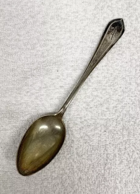 Vintage Sterling Silver Monogrammed A Spoon 20 Grams