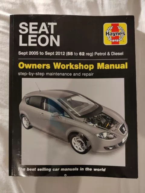 Seat Leon (Sept 05 - Sept 12) 55 to 62 Haynes Manual 6408 (Paperback)