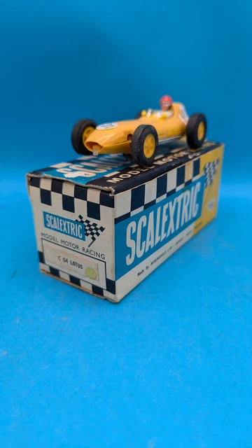 Scalextric Lotus C54 – Voiture De Slot Racing, Occasion France