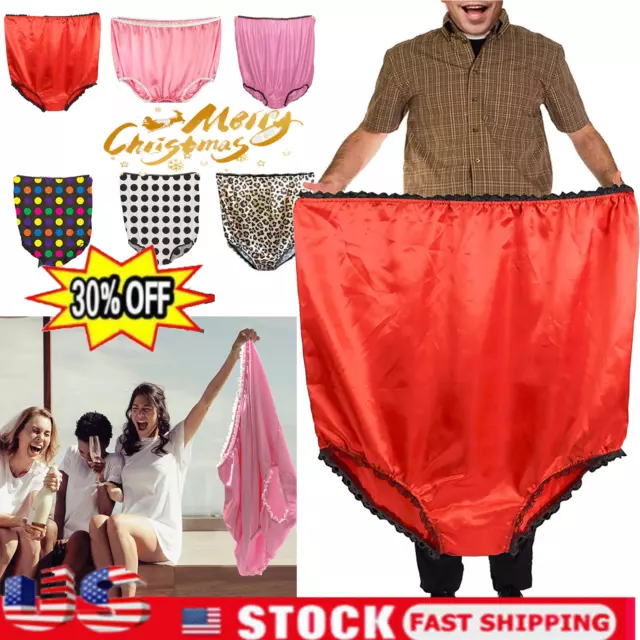 JUMBO BIG MOMMA UNDIES UNDERWEAR Mama Giant Red Panties Funny Gag Joke  Prank $17.89 - PicClick