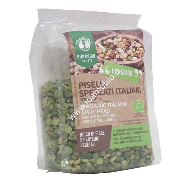 Piselli Spezzati Senza Glutine 400g - Legumi Biologici Probios