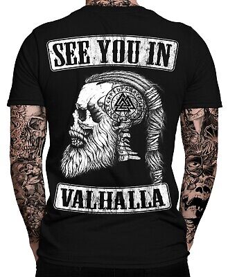 See you in Valhalla T-SHIRT | Thor | Vikings | Ragnar | Odin | Wodan | Vichinghi