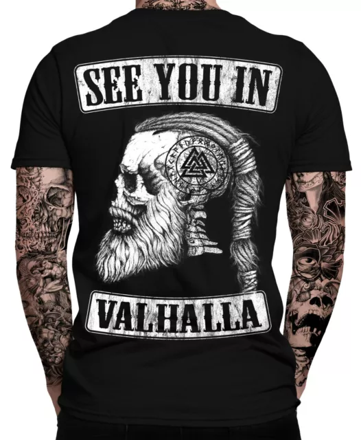 T-shirt VALHALLA | Thor | Vichinghi | Ragnar | Odino | Wodan | Vichinghi