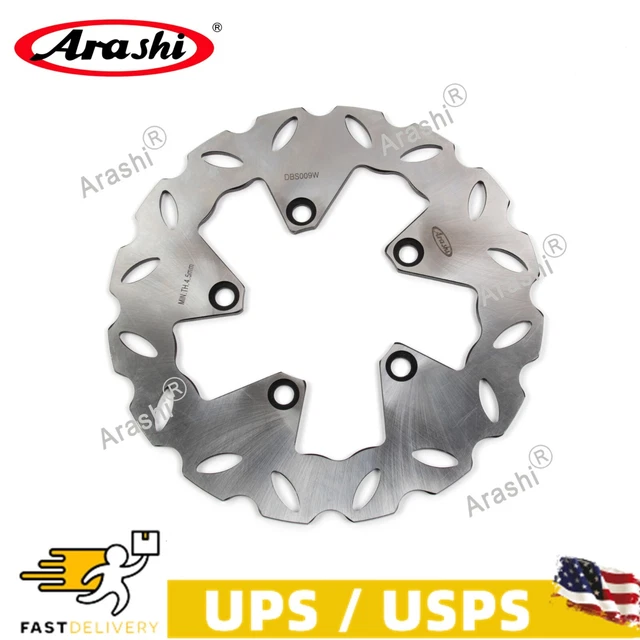 Tarazon – Disque De Frein Arrière + Plaquettes Pour Suzuki SV650 SV1000 – 220 Mm – Acier Inox 420 – Compatible 2003-2015 – Freinage Puissant Et Fiable
