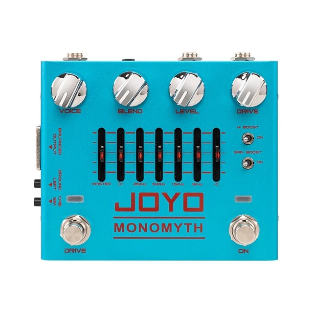 R-26 MONOMYTH PEDALE Preamplificatore Bassi Canale Overdrive Con - Foto 6