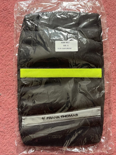 Motorcycle kidney Belt Black / Fluro Size S