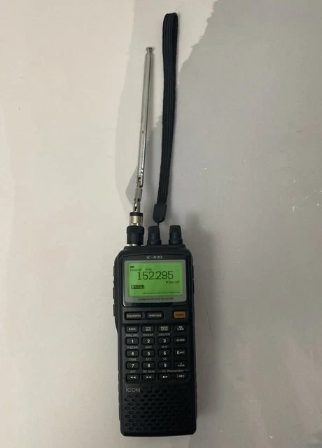 Récepteur Icom IC-R20 – Portable – Occasion Fonctionnel – Black