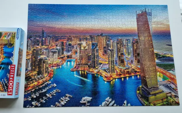 CLEMENTONI - 1500 T Puzzle - HQ - DUBAI - Art: 97784 - komplett - TIP TOP - RAR 2