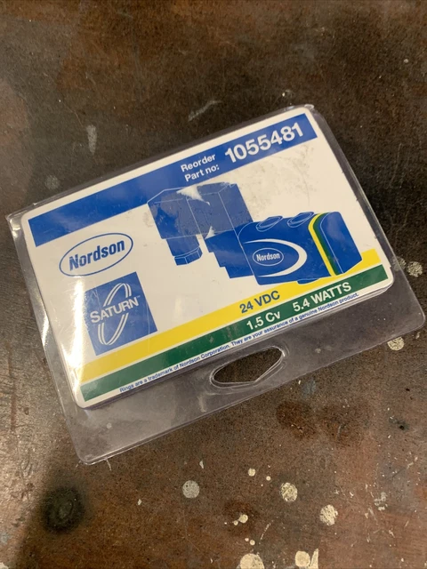 Nordson 1055481 Solenoide Saturn 24 VDC 1,5cv 5,4w X2