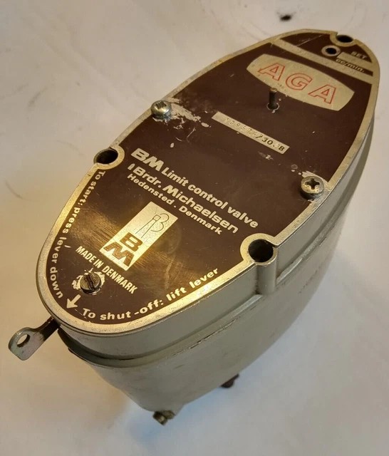 AGA BM TYPE 30B oil control valve £90.00 PicClick UK