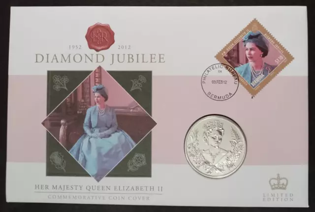 Pitcairn Islands 2012 Queen Elizabeth II Diamant Jubiläum $ 2 Münze PNC BU