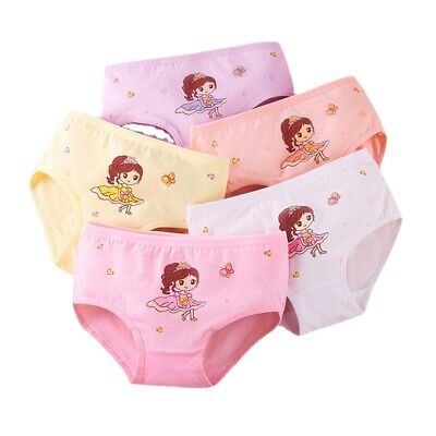 Girls Knickers Baby Underwear Toddler Kids Briefs Children Panties (Pack of 5)