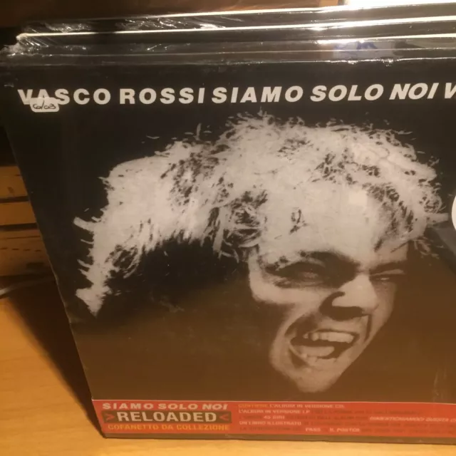 Vasco Rossi - Box Siamo Solo Noi Reloaded - LP, CD, 45 giri, Poster, Booklet