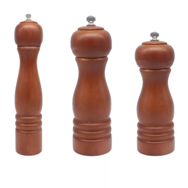 Pepper Mills Kitchen Accessories Pepper Mills Wood Material for Condiments