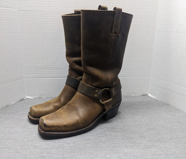 FRYE MODERN HARNESS Concho Chelsea Boots Beautiful 8.5M 250.00