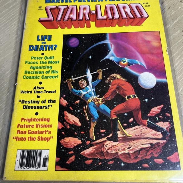 Marvel preview featuring star lord number 18￼