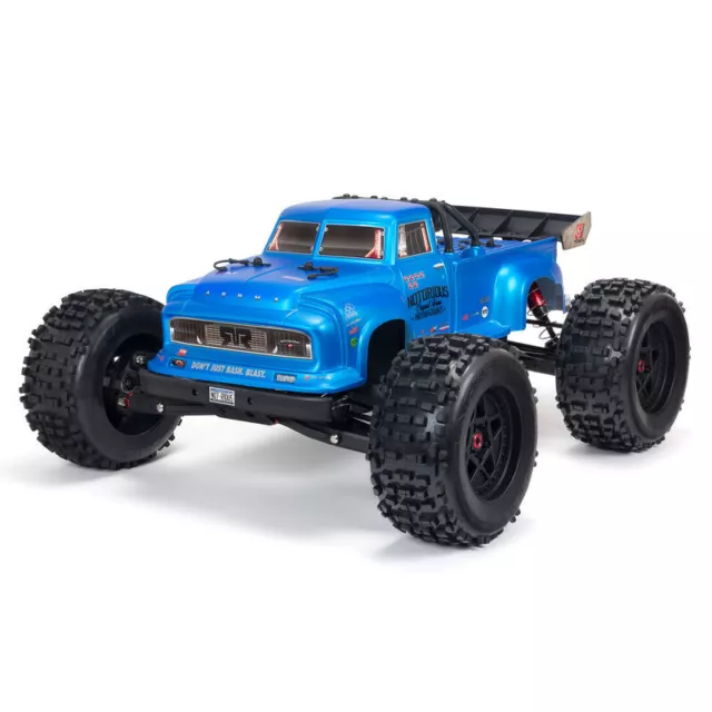 Arrma ARA8611V5T2 Notorious 6S 4WD Blx 1/8 Stunt Truck Rtr Bleu