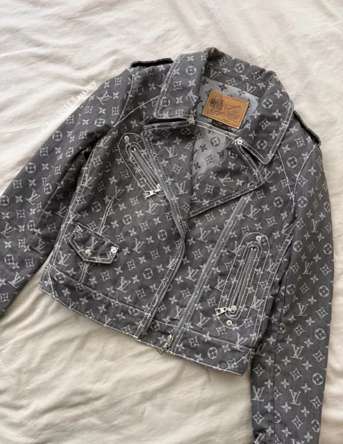 Louis Vuitton® Karakoram Denim Jacket  Japanese denim, Black denim jacket,  Jackets