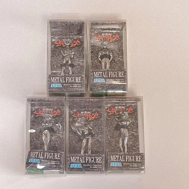 Neon Genesis EVANGELION Figure Lot Metal Shinji Kaoru Rei Asuka Misato