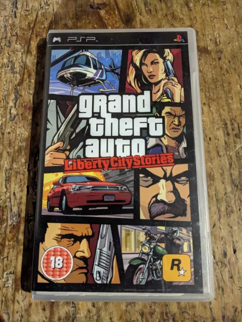 GTA Grand Theft Auto Liberty City Stories PSP Promo Ad Art Print Poster PS2