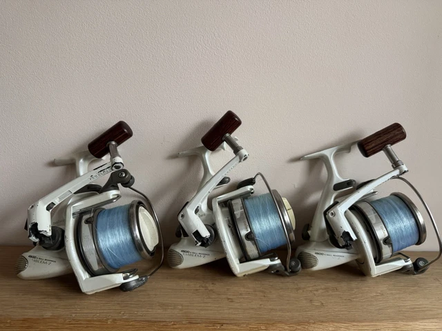 RARE SET OF Daiwa Emblem-z 4500 Pearls Carp Fishing Reels Gs SS