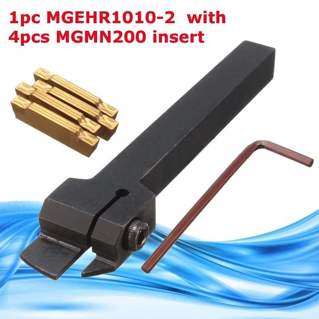 Porte-outil Rainurage CNC MGEHR2525 + Inserts MGMN300 - 3 Mm De Coupe - Longueur 150 Mm - Carbure