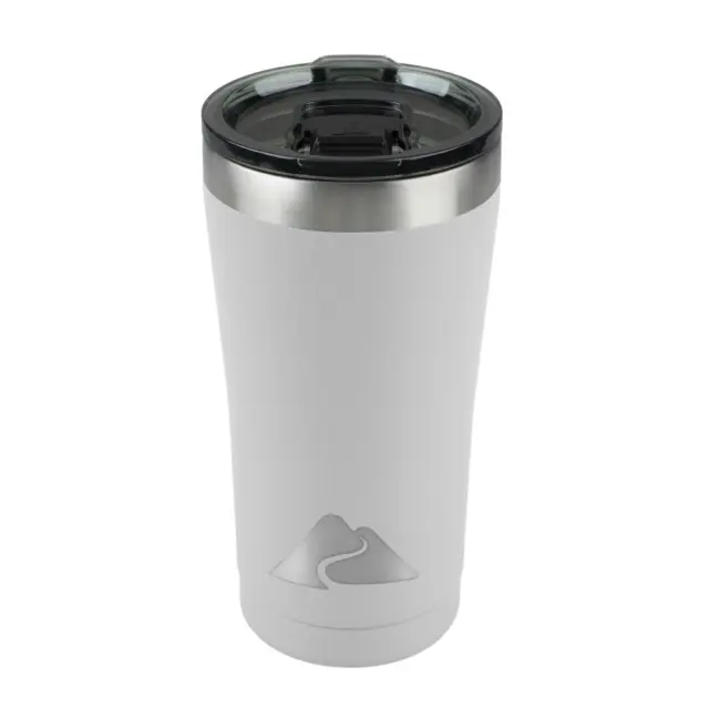 Vacuum Insulated Stainless Steel Tumbler Hot Cold Beverages Travel Cup 22 Oz