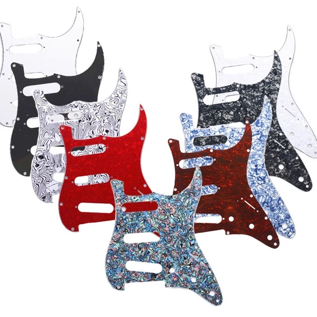 Add Style to Your For Strat ST SSS with this 3 Ply Electric Guitar Pickguard
