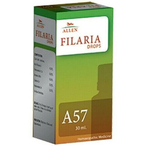 Allen A57 Filaria Goccia Omeopatica Medicina 30 ML S