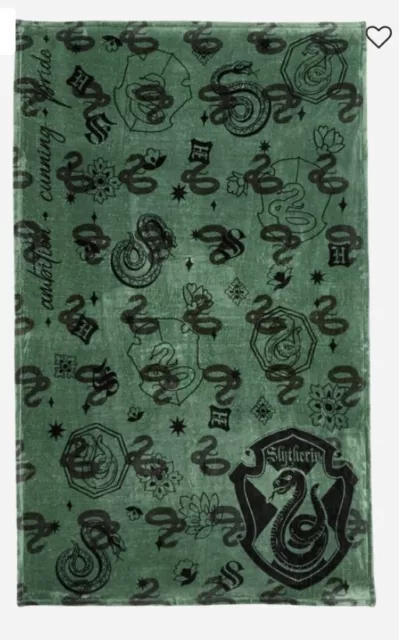 Vera Bradley Harry Potter Throw Blanket Herbology Plush 80 X 50 Super Soft  for sale online
