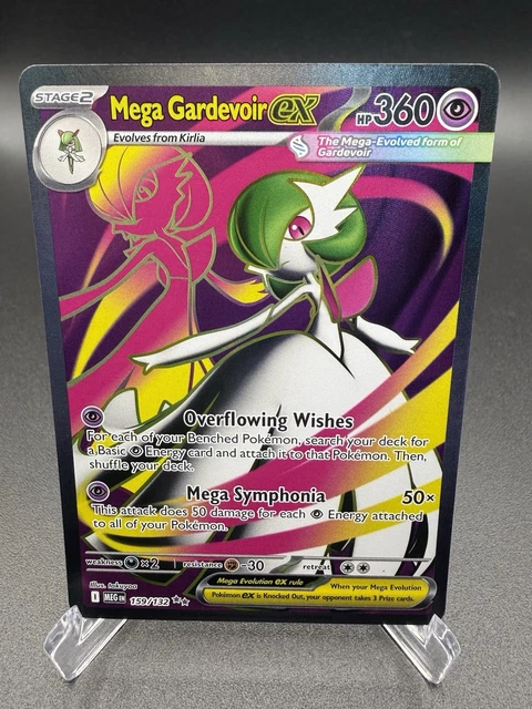 Pokémon – Mega Gardevoir Ex 159/132 – Ultra Rare Full Art – Carte Unique