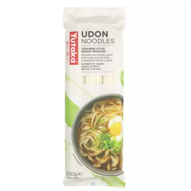 Yutaka Udon Noodles 250g. Pack of 1 or 6