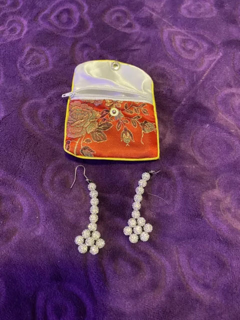 shamballa earrings