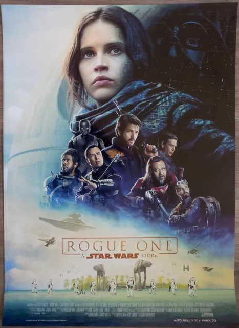 STAR WARS ROGUE ONE Affiche Cinéma ROULEE 53x40 Rolled Movie Poster