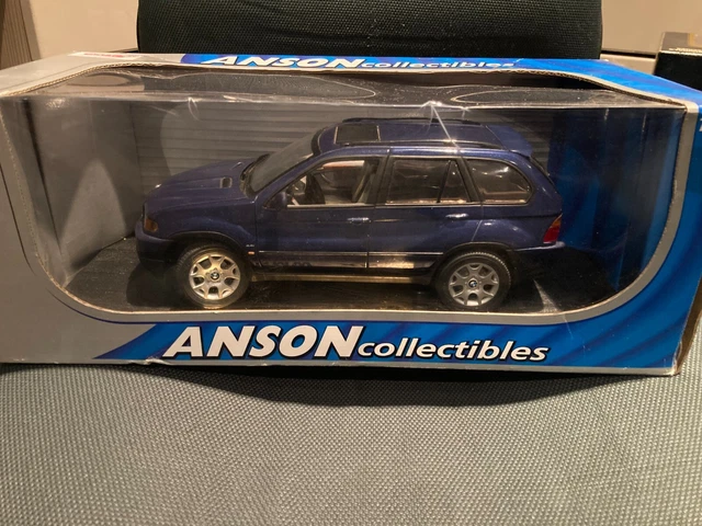 Miniature BMW X5 1/43 – Diecast Anson, Couleur Argent, Neuve En Boîte !