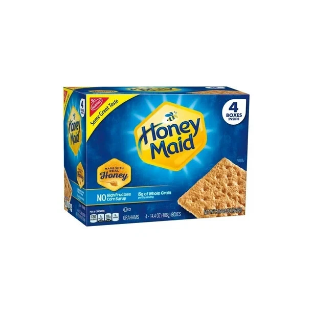 HONEY MAID HONEY Graham Crackers, 4 pk./14.4 oz. 23.99 PicClick