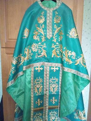 Greek and Romanian Style Embroidered Orthodox Priest Vestment