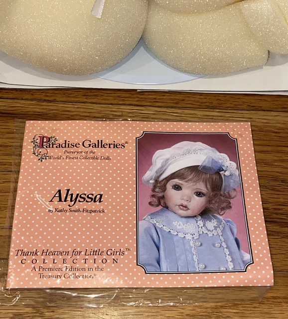 Paradise Galleries Treasury Collection ALYSSA Doll by Kathy Smith-Fitzpatrick 24 8