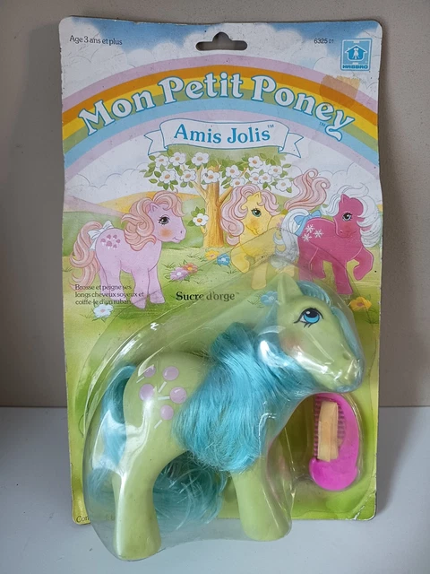 My Little Pony Tootsie – Mon Petit Poney 1985, NEUF, Fabriqué à Hong Kong