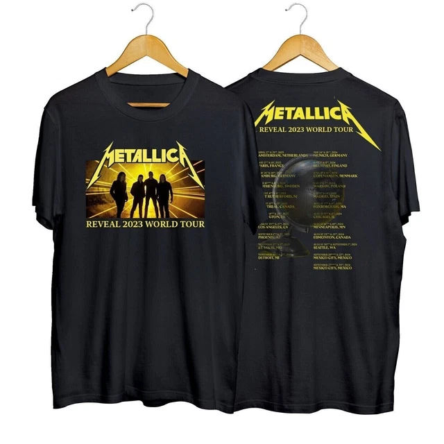 SALE!! METALLICA BAND Metal Tour 2023 2024 M72 Tour Music Event TShirt