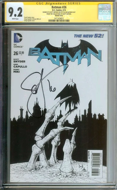 Batman #26 Cgc 9.2 White Pages